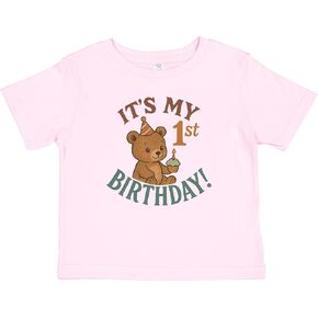 inktastic My First Birthday Bear Baby T-Shirt in Saudi Arabia