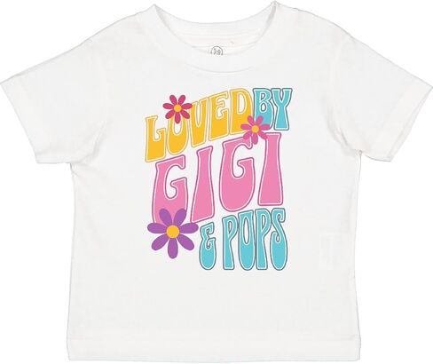 inktastic Gigi and Pops Love Me Granddaughter Toddler T-Shirt in Saudi Arabia