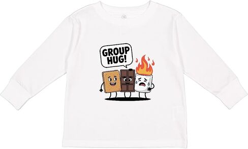 inktastic S'More Group Hug Toddler Long Sleeve T-Shirt in Saudi Arabia