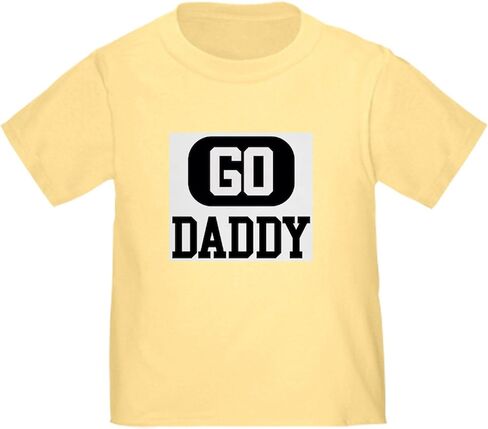 تي شيرت CafePress Go Daddy للأطفال الصغار برسومات لطيفة للأطفال الصغار، 100% قطن in Saudi Arabia