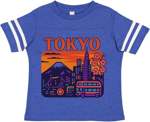 inktastic Tokyo Cityscape Graphic Art Toddler T-Shirt in Saudi Arabia
