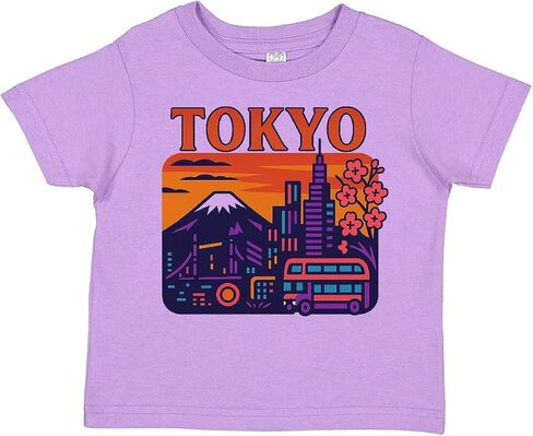 inktastic Tokyo Cityscape Graphic Art Toddler T-Shirt in Saudi Arabia