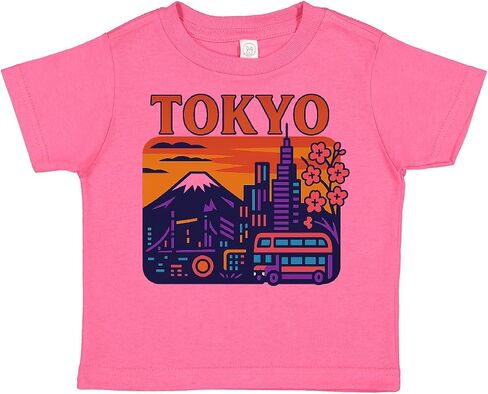 inktastic Tokyo Cityscape Graphic Art Toddler T-Shirt in Saudi Arabia