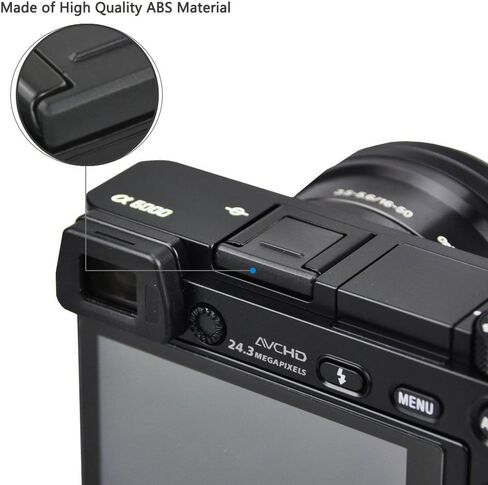 JJC 2-Pack FDA-EP18 Eyecup Eyepiece Eye Cup & FA-SHC1M Hot Shoe Cover Cap for Sony A7 A7II A7 II A7III A7 III A7R A7RII A7R II A7RIII A7R III A7RIV A7R IV A7S A7SII A7S II A9 A99II A99 II A58 Cameras in Saudi Arabia