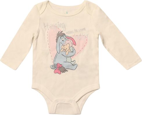 Magic Threadz Disney Clothes Baby Girls Bodysuit, Pants & Headband Set – Minnie Mouse, Bambi, Marie & Tinkerbell (0–9M) in Kuwait