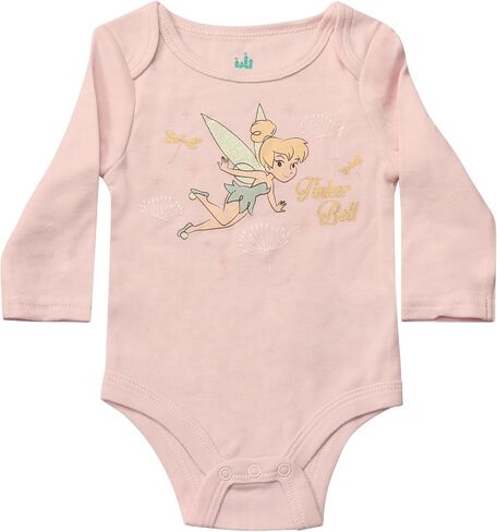 Magic Threadz Disney Clothes Baby Girls Bodysuit, Pants & Headband Set – Minnie Mouse, Bambi, Marie & Tinkerbell (0–9M) in Kuwait