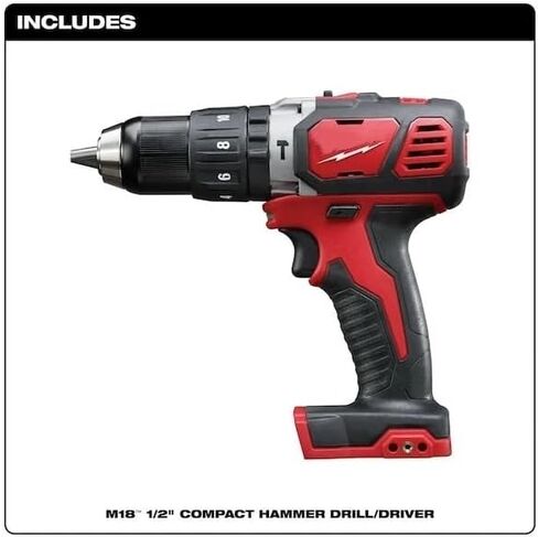 جديد 2607-20 مثقاب مطرقة دوارة مثقاب مطرقة كهربائي لميلووكي M18 18 فولت 1/2 "مثقاب مطرقة مدمج لاسلكي/سائق-أداة عارية in Kuwait