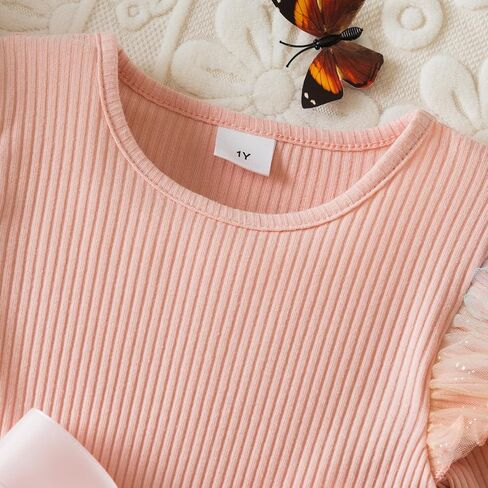 فستان الأميرة TTYAOVO للفتيات الصغيرات بأكمام طويلة كاجوال من التول in Kuwait