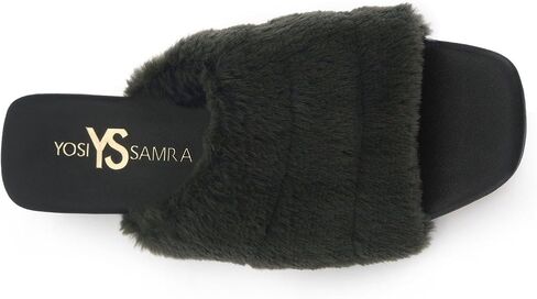 Yosi Samra Jessy Womens Mule in Faux Shearling in Kuwait