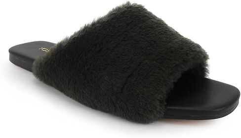 Yosi Samra Jessy Womens Mule in Faux Shearling in Kuwait