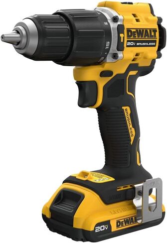 Dewalt DCD799D1 20V MAX ATOMIC COMPACT SERIES ليثيوم أيون بدون فرشاة 1/2 بوصة. طقم مثقاب مطرقي لاسلكي (2 أمبير) in Kuwait