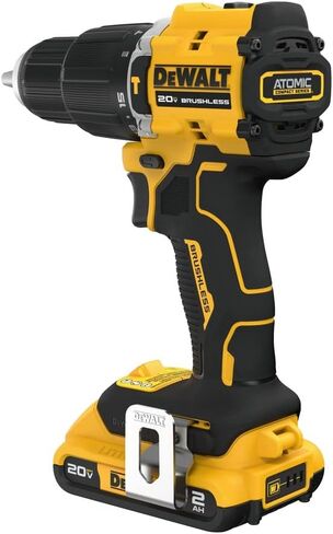 Dewalt DCD799D1 20V MAX ATOMIC COMPACT SERIES ليثيوم أيون بدون فرشاة 1/2 بوصة. طقم مثقاب مطرقي لاسلكي (2 أمبير) in Kuwait