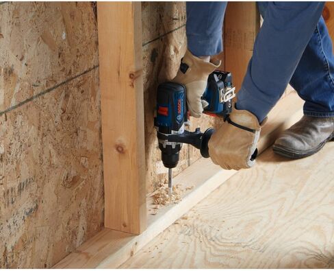 Bosch GSB18V-975CB25-RT 18V Brushless Lithium-Ion 1/2 in. Cordless Connected-Ready Hammer Drill Driver Kit with 2 Batteries (4 Ah) (Renewed) in Saudi Arabia