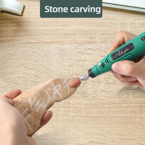 3 Speeds 44pcs Mini Cordless Rotary Tool Set - USB Rechargeable 3.6V Motor, Ergonomic Design for Sanding, Polishing, Drilling, Etching & DIY Crafts - Includes Multiple Bits & Accessories in Saudi Arabia