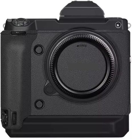 GFX 100 Camera Skin Wrap Anti-Scratch Sticker Coat Vinyl Protective Film Body Protector Decals Cover for FujiFilm GFX100(Shadow Camo Black+Leather Black) in Saudi Arabia