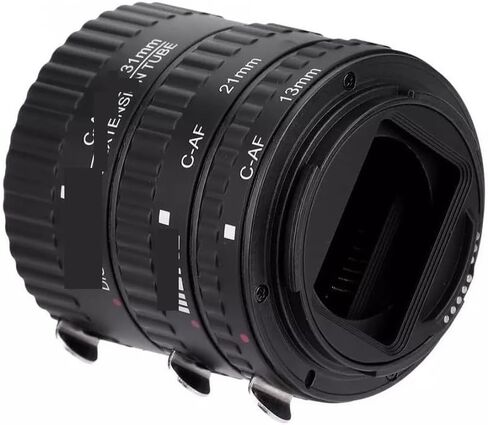 ل Meike MK-C-AF1B TTL السيارات للتركيز ماكرو تمديد أنبوب الدائري لكانون EF/EF-S عدسة كاميرات DSLR EOS 850D 800D 760D 750D 700D 550D in Saudi Arabia