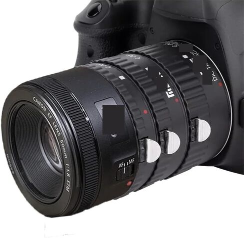 ل Meike MK-C-AF1B TTL السيارات للتركيز ماكرو تمديد أنبوب الدائري لكانون EF/EF-S عدسة كاميرات DSLR EOS 850D 800D 760D 750D 700D 550D in Saudi Arabia