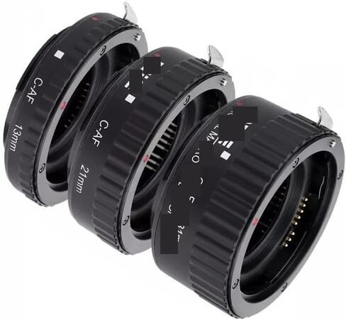 ل Meike MK-C-AF1B TTL السيارات للتركيز ماكرو تمديد أنبوب الدائري لكانون EF/EF-S عدسة كاميرات DSLR EOS 850D 800D 760D 750D 700D 550D in Saudi Arabia