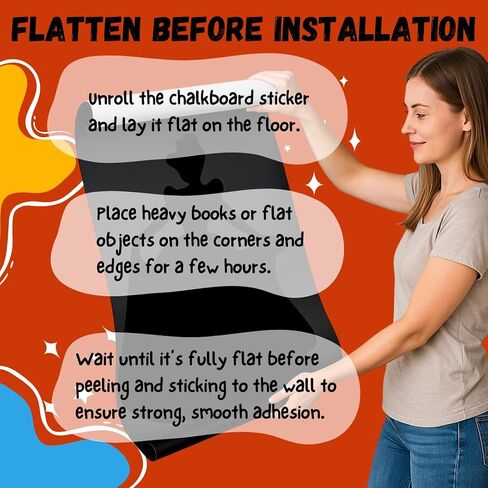 Magnetic Chalkboard Wall Sticker for Kids – Peel & Stick Cartoon Shape Magnetic Wall Decal, Reusable Chalk Board for Drawing, Kids Room & Classroom Decor, Birthday Gift (Bear Theme) in Saudi Arabia