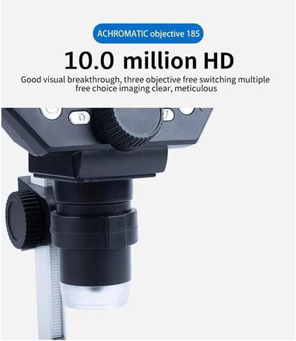 مجموعة ملحقات المجهر كاميرا إعداد الشريحة 1-1000x تكبير 10 ميجابكسل 4.3 بوصة شاشة LCD مجهر رقمي كاميرا مجهر ملحقات المجهر in Saudi Arabia