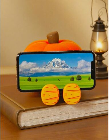 Pumpkin Night Light, Pumpkin Lamp, Cute LED Lamp, Silicone Dimmable Nursery Nightlight, Silicone Rechargeable Bedside Touch Lamp, Funny Office Desk and Halloween Decor Gifts in Saudi Arabia