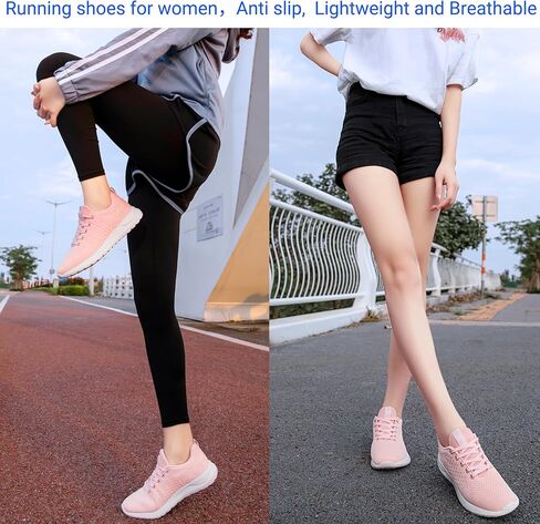 Beita Running Shoes for Women Non Slip Walking Sneakers Breathable Sports Shoes for Gym Travel Work Food Service Platform Comfortable All Day Lightweight in Kuwait