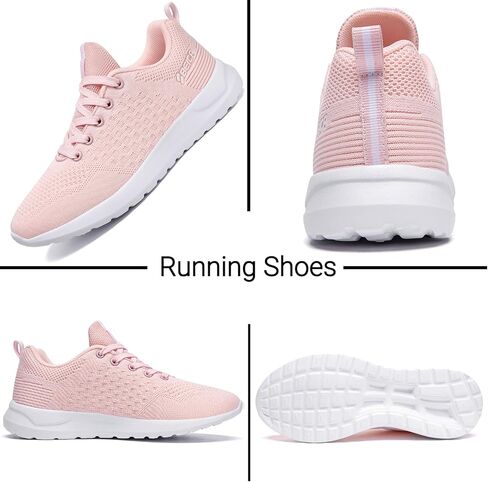 Beita Running Shoes for Women Non Slip Walking Sneakers Breathable Sports Shoes for Gym Travel Work Food Service Platform Comfortable All Day Lightweight in Kuwait