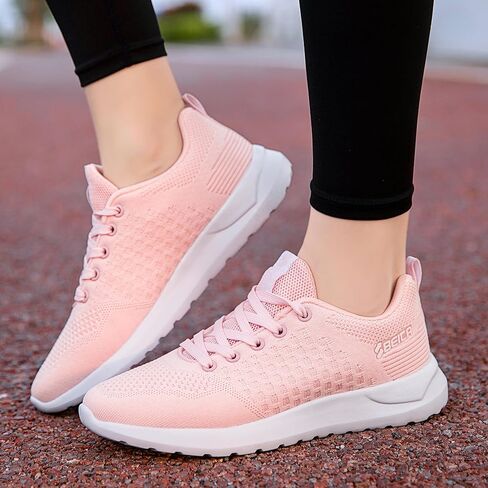 Beita Running Shoes for Women Non Slip Walking Sneakers Breathable Sports Shoes for Gym Travel Work Food Service Platform Comfortable All Day Lightweight in Kuwait