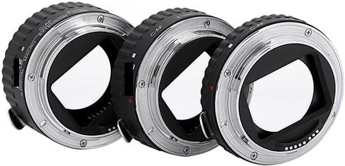ل Meike MK-C-AF1-A AF السيارات للتركيز ماكرو أنبوب مجموعة لكانون EOS EF EF-S عدسة كاميرات DSLR 1100D 700D 650D 600D 550D 500D in Kuwait