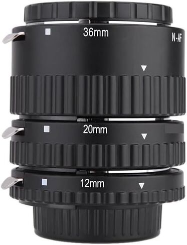 for Meike Auto for Focus Macro Extension Tube Set Ring N-AF1-B for Nikon D7100 D7200 D7000 D5200 D5300 D3100 D3300 D800 D600 D90 D80 in Saudi Arabia