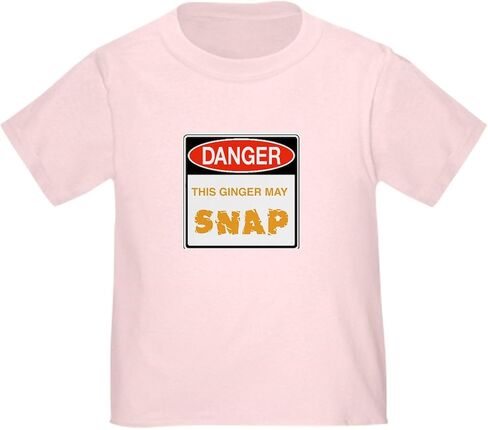 تي شيرت CafePress Redhead للأطفال الصغار تي شيرت لطيف برسومات للأطفال الصغار، 100% قطن in Saudi Arabia