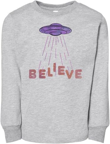 تي شيرت UFO Believe للأطفال الصغار بأكمام طويلة in Saudi Arabia