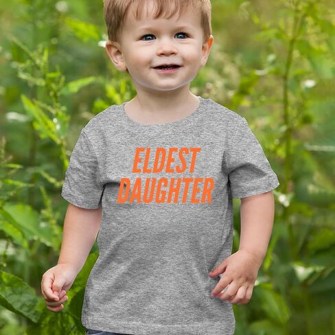 Eldest Daughter Toddler T-Shirt, Soft Cotton in Saudi Arabia