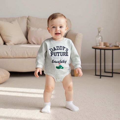طفل صبي جولف الزي Daddys المستقبل الغولف الأصدقاء فقاعة رومبير طويلة الأكمام البلوز رومبير نيسيي الخريف بذلة in Kuwait