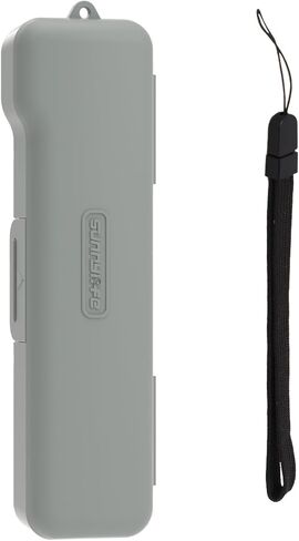 حافظة بلاستيكية منظمة لـ DJI Osmo Pocket3، صندوق تخزين مضاد للخدش للحماية من السقوط يمكنه تخزين ملحقات الفلتر مع حزام، أسود، خفيف الوزن وعملي in Kuwait