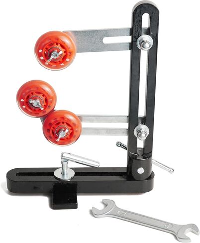 Woodturning Lathe Center Spindle Steady Rest MC-FS5, Wood Turning Three Wheels Stabilizer Auxiliary Clamping Tool. in Saudi Arabia