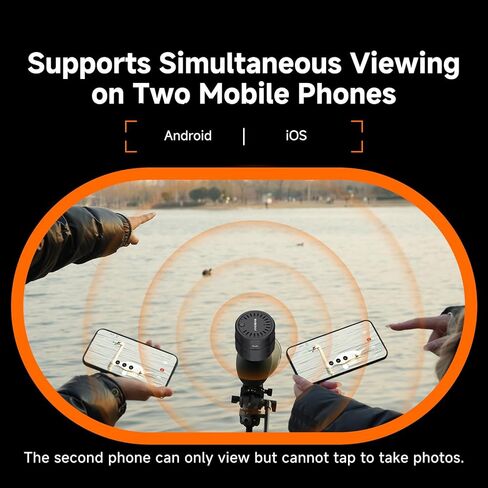 نطاقات اكتشاف SVBONY SV28 Plus مع حامل ثلاثي القوائم، نطاق رصد بزاوية مع محول هاتف مطور، IP65 مقاوم للماء، نطاق اكتشاف طويل المدى مضاد للضباب لإطلاق النار على الهدف، والطيور in Kuwait