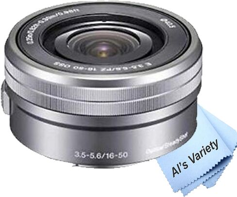 كاميرا Sony Alpha a6100 (أبيض) رقمية بدون مرآة مع عدسة 16-50 مم + بطاقة 32 جيجابايت وحامل ثلاثي القوائم وحقيبة والمزيد (حزمة 18 قطعة) (متجددة) in Saudi Arabia
