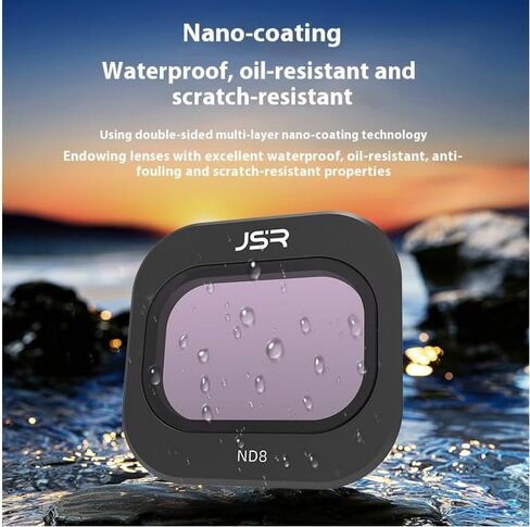 Lens Filter for DJI Mini 5 Pro Drone (Star+CPL+ND8 16 32 64+Night+Black Mist 1/4) in Saudi Arabia