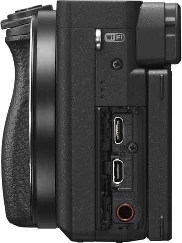 Sony a6400 Mirrorless Camera with E PZ 16-50mm f/3.5-5.6 OSS & E 55-210mm f/4.5-6.3 Lens + 128 GB Memory + Extra Battery + Camera Case + Tripod + More (25pc Bundle) (Renewed) in Saudi Arabia
