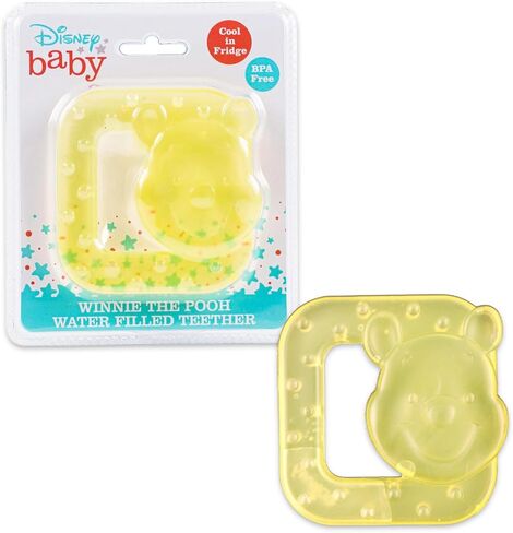 Disney Winnie The Pooh Baby Gift Set - 6 Pc Newborn Essentials Bundle with Blanket, Rattle, Bottle, Teether, Scrapbook Stickers, More | Baby Shower Gifts for Girls, Boys in Saudi Arabia