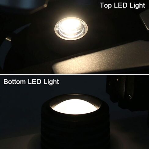 مجهر بيولوجي، مجهر أحادي العين ثلاثي العينيات LED 1600X f/مراقبة الأبحاث البيولوجية المختبرية لمختبر المدرسة، مجهر ثنائي العينين in Kuwait