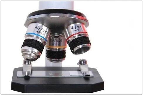 طقم مجهر 640X 800X أحادي العين للمنزل والمدرسة الرقمية مجهر بيولوجي مختبر أبحاث مجهر محولات عدسة المجهر، مع شاشة ومصباح-WF16X in Kuwait