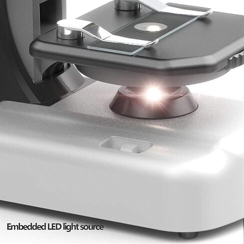 مجهر، تكبير 40X-1200X، إضاءة LED، معدات التجارب العلمية in Saudi Arabia