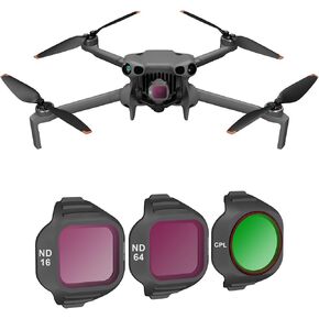 4 Pack ND Filter Set for DJI Mini 5 Pro, Multi-Coated HD Optical Glass Lens Filter Set ND16 ND64 CPL Light Pollution Reduction Filter Vlog Camera Filter Accessories, Lightweight Plastic Frame in Kuwait