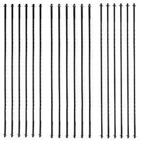 18 قطعة من شفرات منشار التأقلم بطول 6-1/2 بوصة بين الدبابيس 15/18/24 TPI من الفولاذ الكربوني العالي مجموعة شفرات منشار التمرير لقطع الخشب شفرات مناشير بديلة لشفرة مناشير نهاية الدبوس لقطع الخشب والبلاستيك in Kuwait