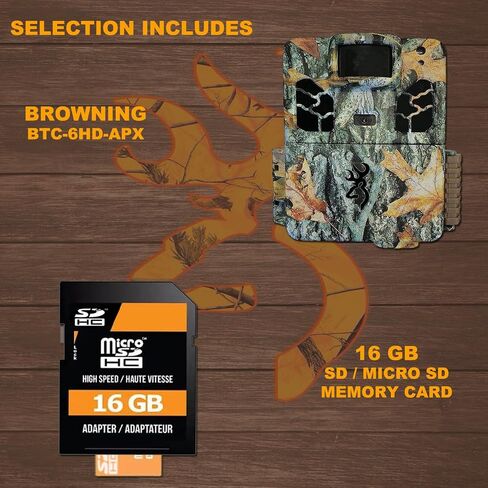 Browning Trail Camera Dark Ops Apex HD 18MP Camera with 16GB SD Card, BTC-6HD-APX in Saudi Arabia