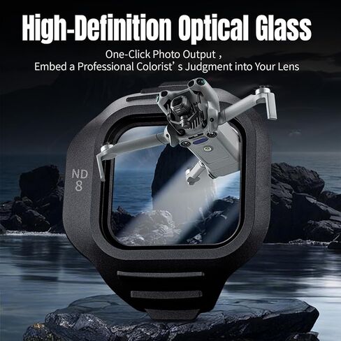 4 Pack ND Filter Set for DJI Mini 5 Pro, Multi-Coated HD Optical Glass Lens Filter Set ND16 ND64 CPL Light Pollution Reduction Filter Vlog Camera Filter Accessories, Lightweight Plastic Frame in Kuwait
