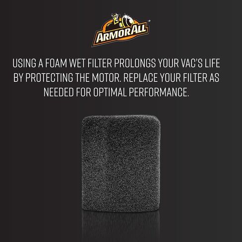 Armor All AARC2 Reusable Cloth Filter, Fits 2.5–4 Gallon Wet/Dry Vacuums, 6-Pack in Saudi Arabia