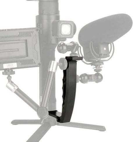 Akozon Aluminum Alloy L Bracket Extended Single Handle Grip for Crane 2 Ronin S Gimbal in Saudi Arabia
